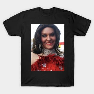 George SantosAnthony Devolder dressed as drag queen Kitara Revache T-Shirt